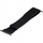 Rrip dore FIXED Nylon Strap për Apple Watch 38 40 41mm, najlon, i zi