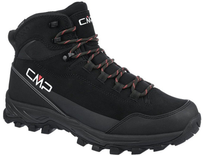 Këpucë mali CMP Myzar Mid M 3Q15857-69UT, lëkurë dhe tekstil, taban gome, të zeza