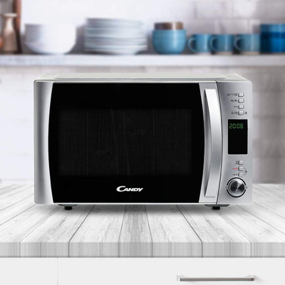 Furrë me mikrovalë Candy CMXG 22 DS, 22L, 800W, inox argjendtë