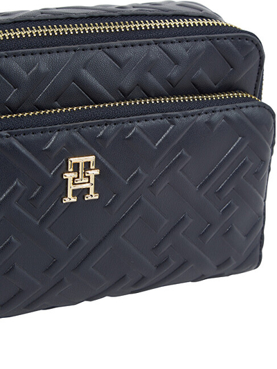 Çantë krahu për femra Tommy Hilfiger, e zezë