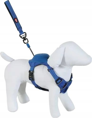 Градиник за кучиња Zolux Easy Ride, систем hands free, рефлектирачки ремени, црн