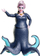 Kukull Disney The Little Mermaid Ursula, me aksesor, blu e errët