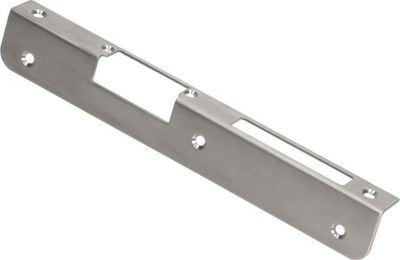 Pllakë këndore e djathtë për goditës elektrik ORNO OR‑EZ‑4001SRP1, inox, për seri MINI, ngjyrë argjendtë
