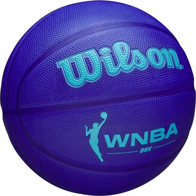 Top basketbolli Wilson WNBA DRV Outdoor, 28.5", për jashtë, vjollcë me turquoise