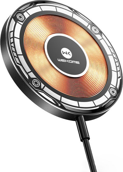 Karikues wireless Wopow WP-U99, 15W, magnetik, i bardhë