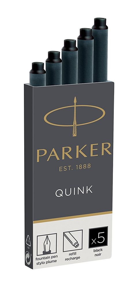 Ngjyra të stilolapsit Parker, 5 copë