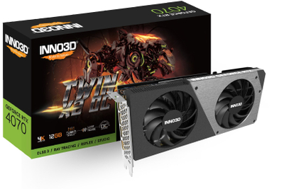 Kartelë grafike Inno3D GeForce RTX 4070 Twin X2 OC 12GB GDDR6X