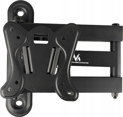Mbajtëse muri për TV Maclean MC-417, 13\"-32\", 30 kg, VESA 100x100, e zezë