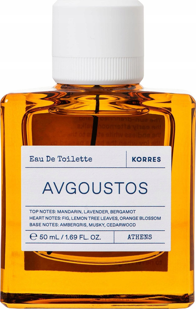 Tualet Ujë Korres Avgoustos, 50ml, spray, portokalle