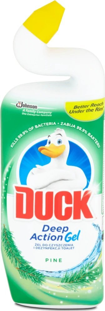 Dezinfektues tualeti Duck Ultra Gel, Deep Action, me erë pishe, 750 ml