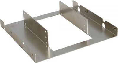 Adapter montimi InLine 39950E, 3x 2.5" në 1x 5.25", i zi