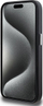 Kapak telefoni BMW Signature Wrapped Metal me MagSafe për iPhone 15 Pro 6.1", i zi