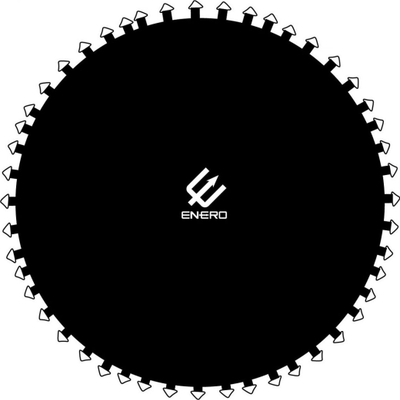 Tapet trampoline Enero Trampoline Mat, 244 cm, 42 kapëse, i zi