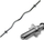 Shtangë e përkulme Eb Fit, 120 cm, fi28, krom