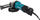 Mulli këndor Makita, 125mm, 1900W, me rregullim shpejtësie, jeshil me zi
