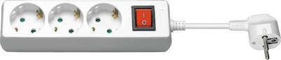 Zgjatues elektrik Microconnect GRU0035WS, 5m, 3 dalje, i bardhë