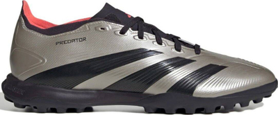 Këpucë futbolli Adidas Predator League TF IF6376, për burra, për bar sintetik, gri e zezë