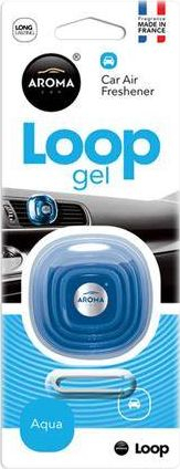Aromatizues makine Aroma Car Loop Gel A63114, për grilat e ajrit, Aroma Aqua, blu