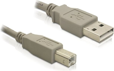 Kabllo Delock USB A - USB B (82215), 1.8 m, e hirtë