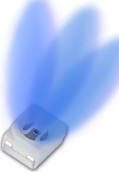 Diodë LED T5, 12V, për zbukurim dhe panel kontrolli, blu