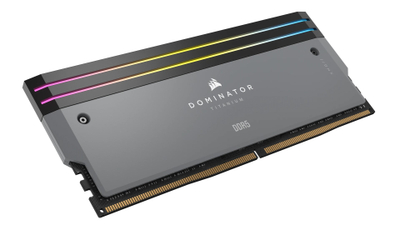 Memorie RAM CORSAIR Dominator Titanium CMP64GX5M2B6000Z30, 64GB DDR5, 6000MHz CL30, e zezë