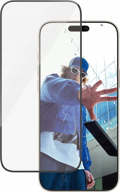 Mbrojtës ekrani PanzerGlass për iPhone 16 Pro Max, Ultra-Wide Fit, transparent