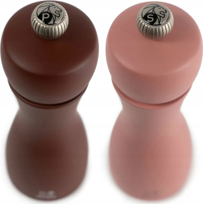 Set mulli për kripë dhe piper Peugeot Tahiti Duo, 6", USelect, nuanca kafe