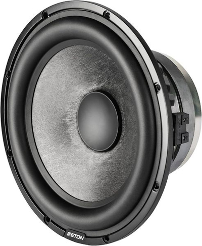 Subwoofer makinë Eton Graphite 10-4, 25 cm, 2 x 4 Ohm, i zi