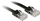 Kabllo rrjeti Lindy Flat Cat6, 5m, e zezë