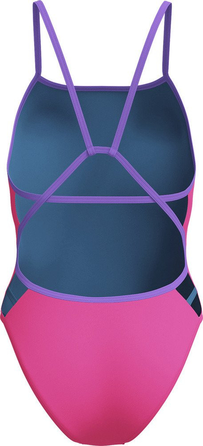 Kostum noti Speedo Women's Club Training Solid Tri Back, Endurance+, rozë