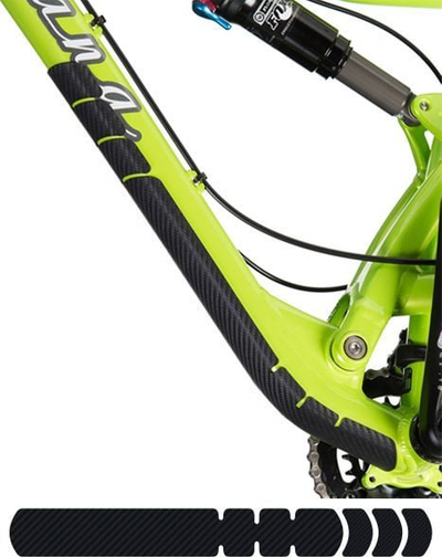 Mbrojtës kornize biçiklete Lizard Skins Frame Guard Large, 64mm x 305mm, Carbon Leather, i zi