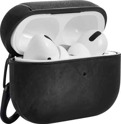 Kuti mbrojtëse TerraTec AirBox Fabrik për AirPods Pro, me karabiner, e zezë