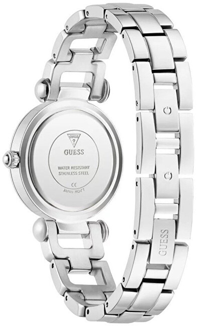 Orë dore për femra Guess Ginger GW0869L3, e argjendtë