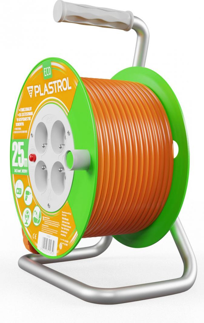 Kabllo zgjatuese Plastrol, 4 priza, 25m 