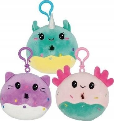 Varëse çelësash për vajza Stnux Donut Mix, plush, shumëngjyrëshe