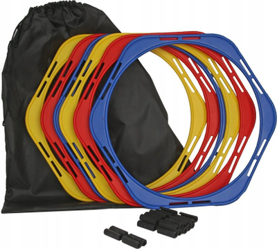 Set unaza trajnimi Allright HEX, 2m, plastike, shumëngjyrëshe