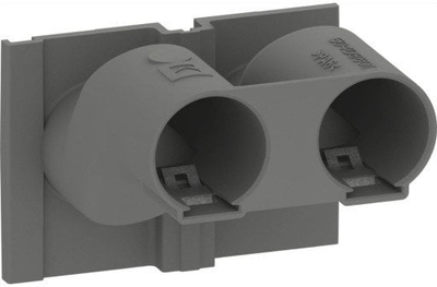 Aksesor për kuti montimi LK Fuga Z Spout 2x16 mm, për tuba Ø16 mm