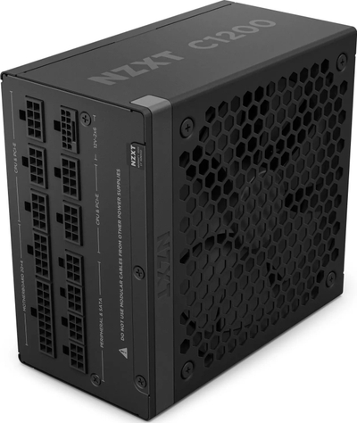 Напојување NZXT C1200 Gold, 1200W, ATX 3.1, црно