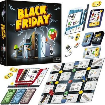 Lojë shoqërore Trefl Black Friday, për fëmijë, shumëngjyrëshe