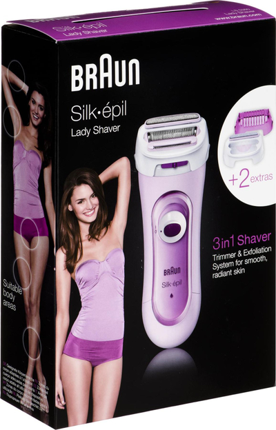 Makinë rroje për femra Braun Lady Shaver LS 5360, rozë