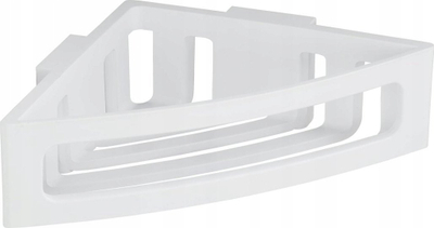 Mbajtëse për aksesorë Wenko Bralia, plastike, 35 x 8.5 x 20 cm, e bardhë