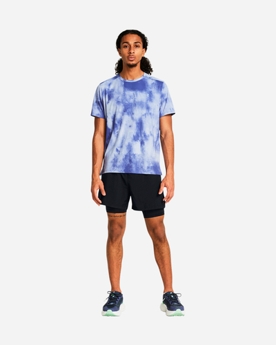 Shorce sportive Under Armour UA Launch 2 in 1 7, për meshkuj, të zinj