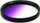 Filtër objektivi Massa Half Purple 46mm, gjysmë ngjyrë, me unazë që rrotullohet