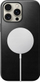 Kllëf telefoni Nomad Modern Leather, për iPhone 16, lëkurë natyrale, i zi
