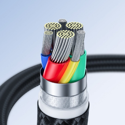 Kabllo USB Joyroom JYR701, USB A në Lightning, 1.2m, e zezë