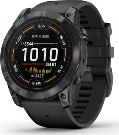 Smartwatch Garmin Epix Pro Gen 2 51mm Sapphire Titanium, GPS, AMOLED, i zi