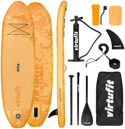 Dërrasa SUP VirtuFit Ocean 275 me aksesorë, 275 cm, portokalli