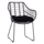 Kolltuk Radia wicker + skelet metal 60×62×84 cm (HM5300.20)
