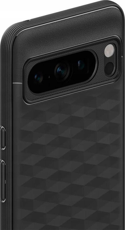 Mbulesë telefoni Spigen Caseology Parallax, Google Pixel 8 Pro, matte black