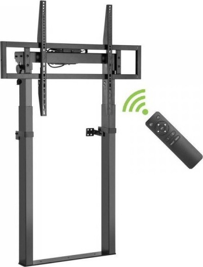 Mbajtëse TV me motor Techly ICA-TR68MW, 55-100", me telekomandë, e zezë